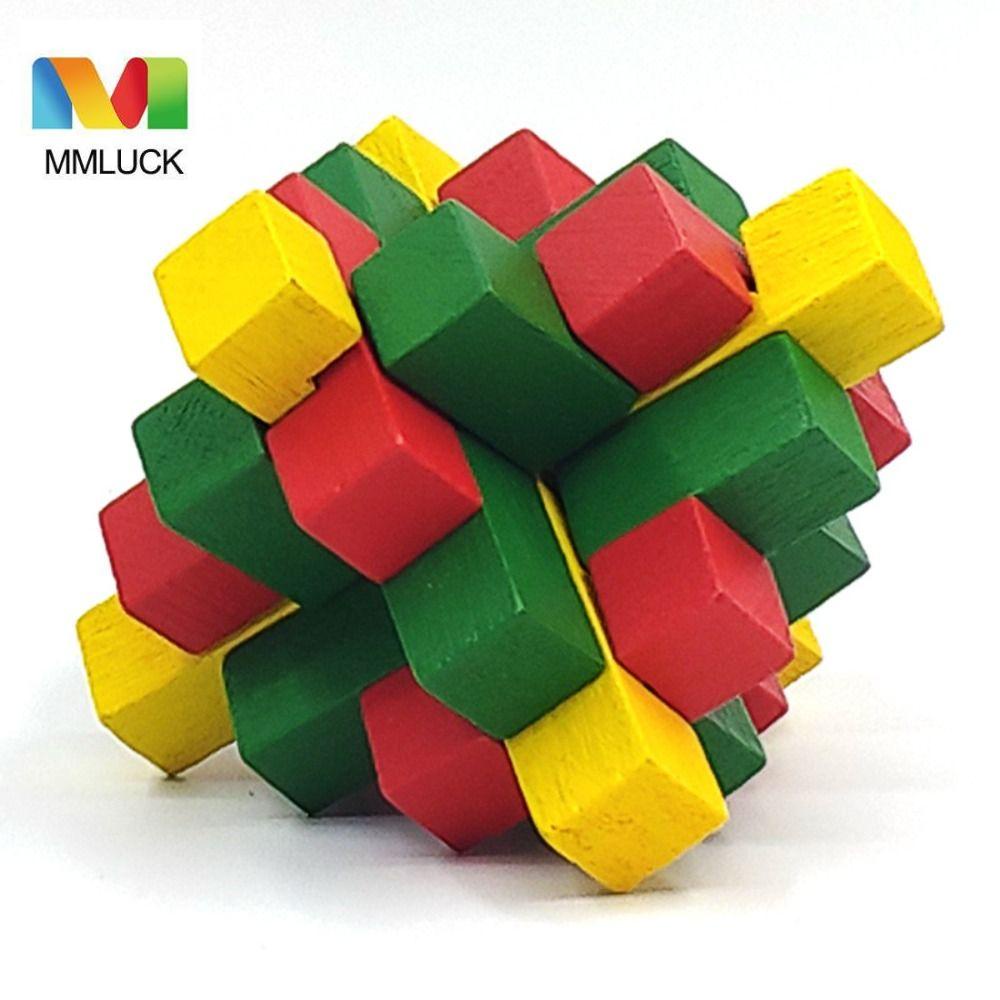 Đồ chơi khối lắp ráp 3D MMULCK bằng gỗ thử thách trí thông minh cho trẻ em và người lớn