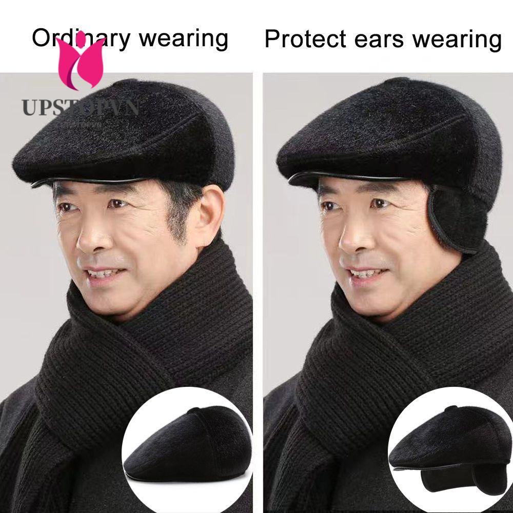 Mũ Lưỡi Trai Thời Trang Mùa Đông Ấm Áp Dành Cho Nam