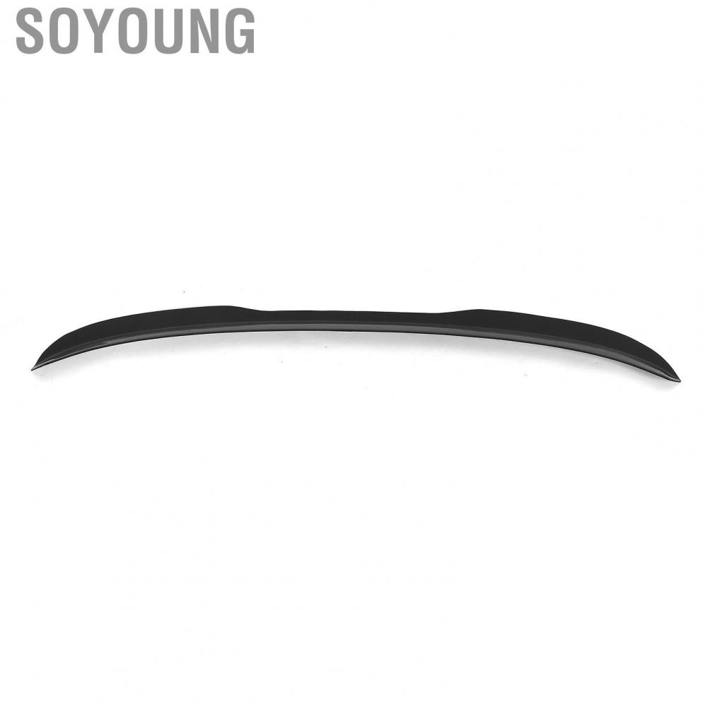 Soyoung Trunk Wing  Practical Rear Spoiler ABS Material for Replacement SEAT Leon Mk3 Cupra 2013‑20 Automobile Modification