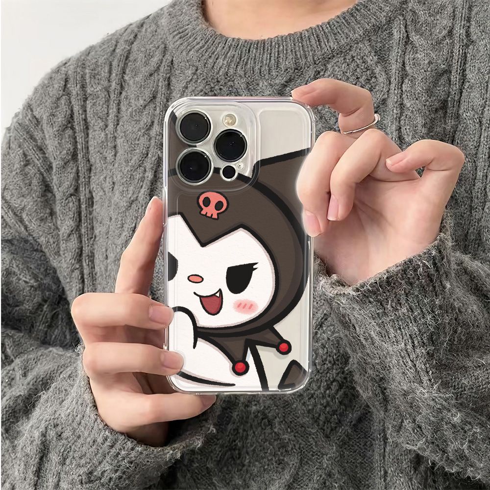 ✅Ốp Điện Thoại Mềm Chống Sốc 6In Style 1178 Apple plus 14pro max 13iPhone12 Kuromi VB2T