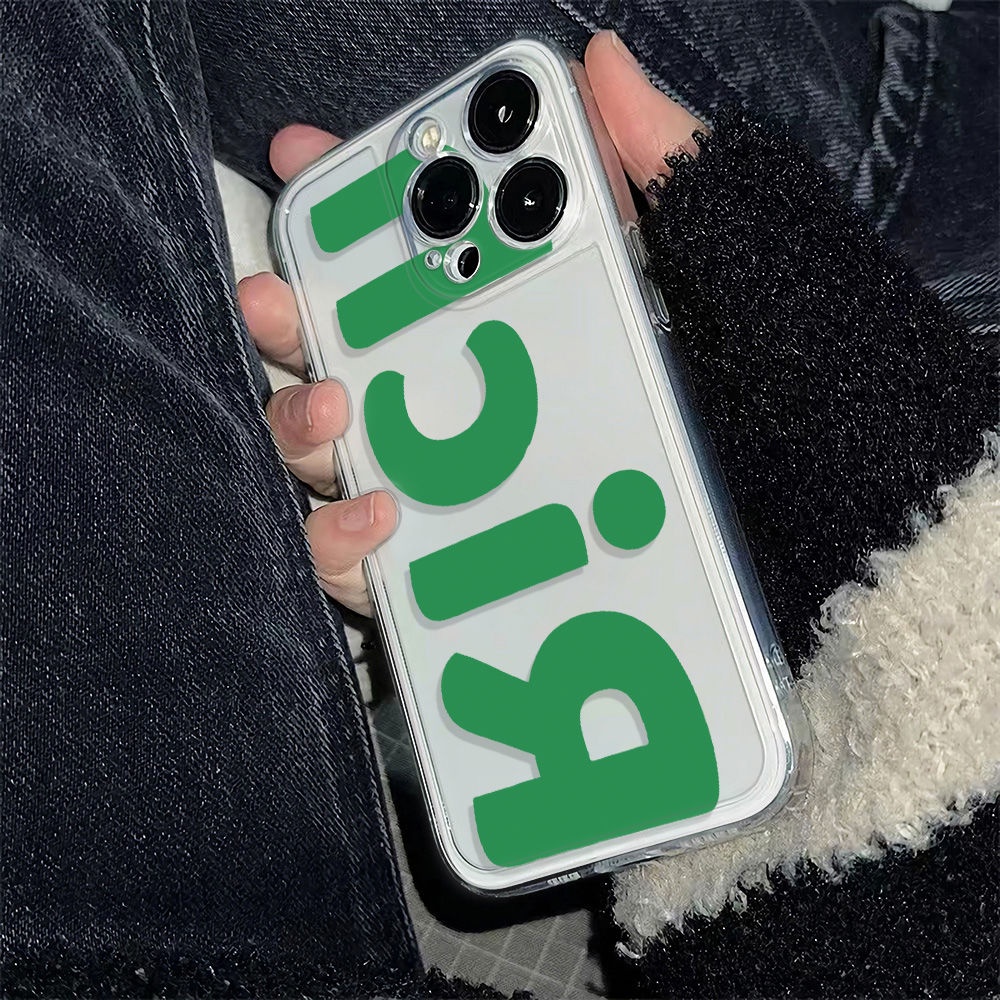 ✅Ốp Điện Thoại Mềm Chống Sốc In Chữ Tiếng Anh 6In FLCB Đơn Giản Cho Iphone 14pro 1213 11plus 78max