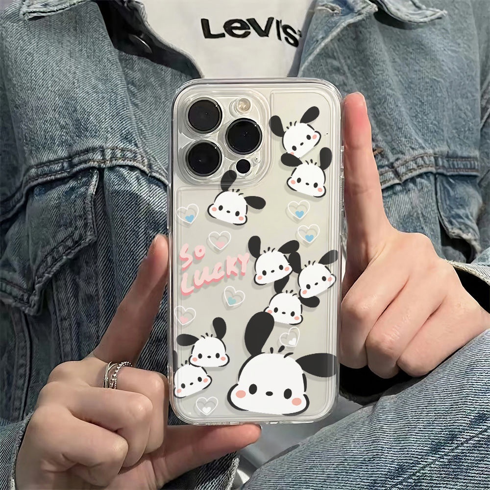 ✅Ốp Điện Thoại Dẻo Họa Tiết Chú Chó Pacha Đơn Giản Chống Sốc Cho Iphone 11 14pro 13 78Iphone126In VYZF