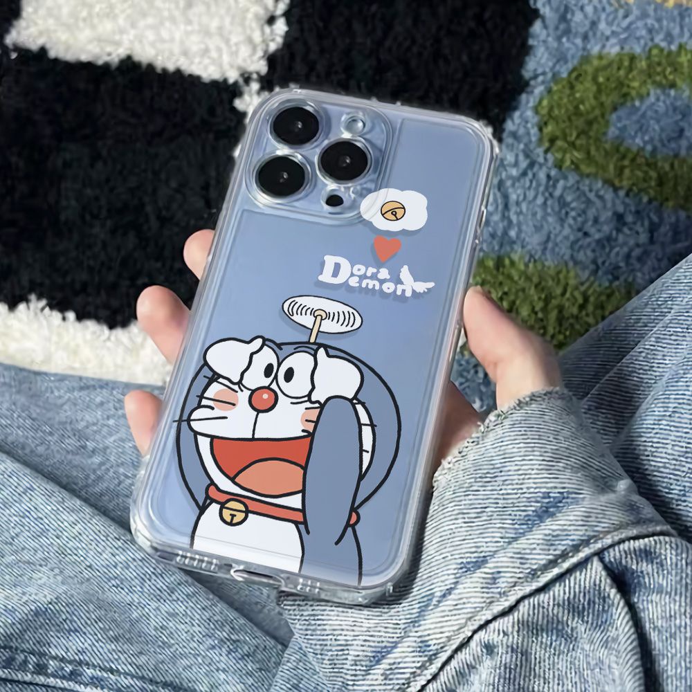 ✅Ốp Điện Thoại Mềm Chống Gió In Hình Mèo Tinkerbell Cho Iphone 12 78Max6In13 11 J7VT 14Pro Plus