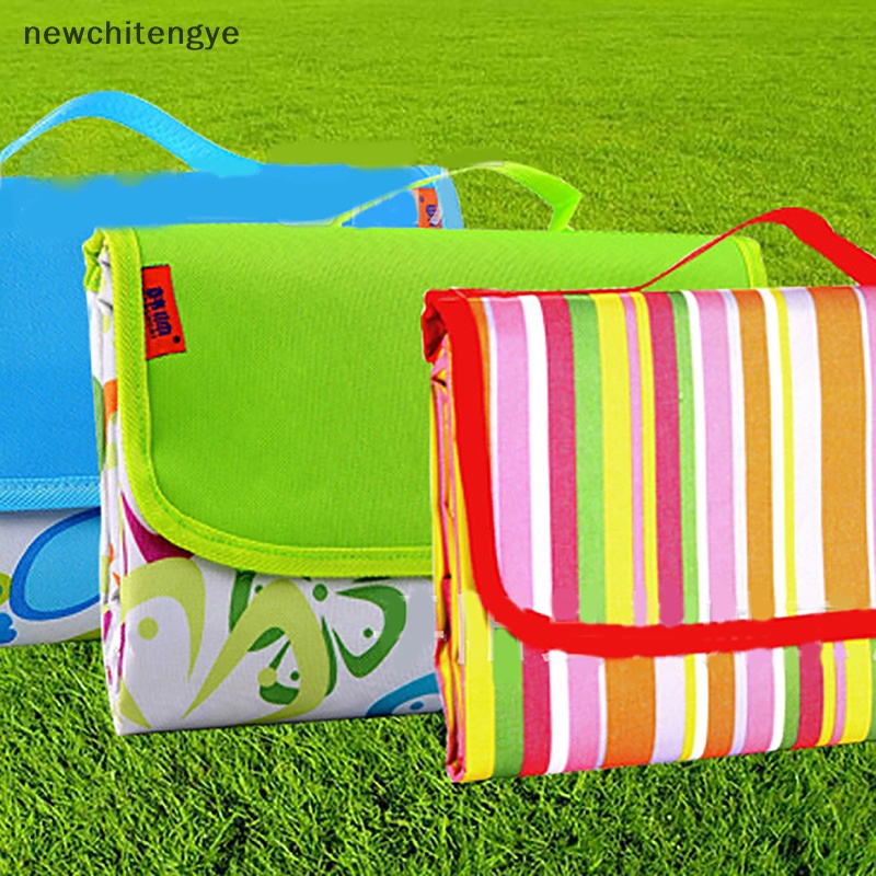 Thảm Dày Gấp Gọn Chống Thấm Nước 200cm * 200cm In Họa Tiết Hoa Đa Ứng Dụng