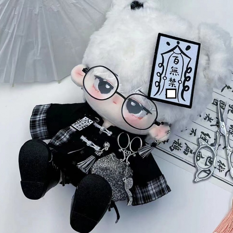 Búp Bê Mặc Hán Phục Trung Hoa 20cm Bằng Vải Cotton chỉ có quần áo