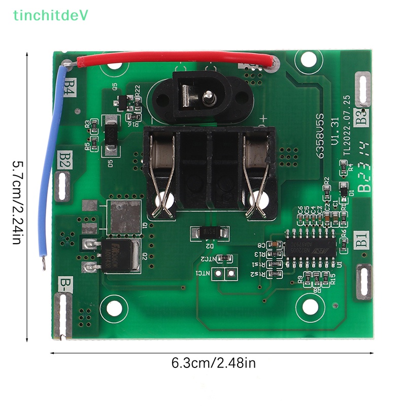 Bảng Mạch PCB 21v Bms 5s 20A 3.7V Chuyên Dụng Dành Cho Máy Khoan Điện