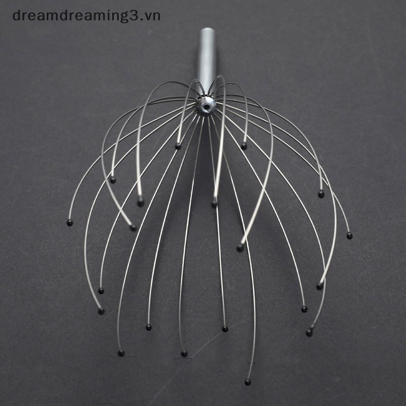 Dụng Cụ Mát Xa Da Đầu Với 20 Đầu Nhíp Massage Thư Giãn Sâu