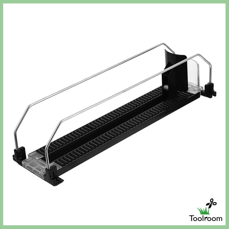 Khay Đựng Đồ Uống Tự Đẩy Tiện Dụng Cho Tủ Lạnh