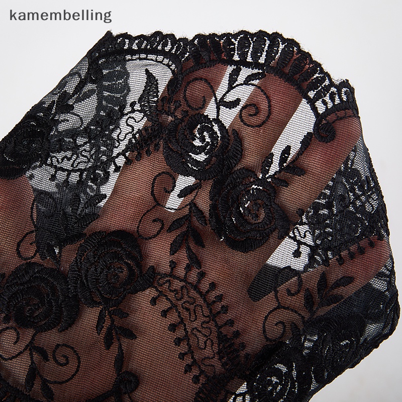 Băng Đô Ren Mỏng Thoáng Khí Thêu Họa Tiết Đơn Giản Thời Trang