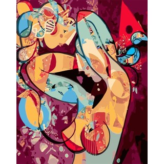 Tranh sơn dầu trang trí nội thất 40x50cm