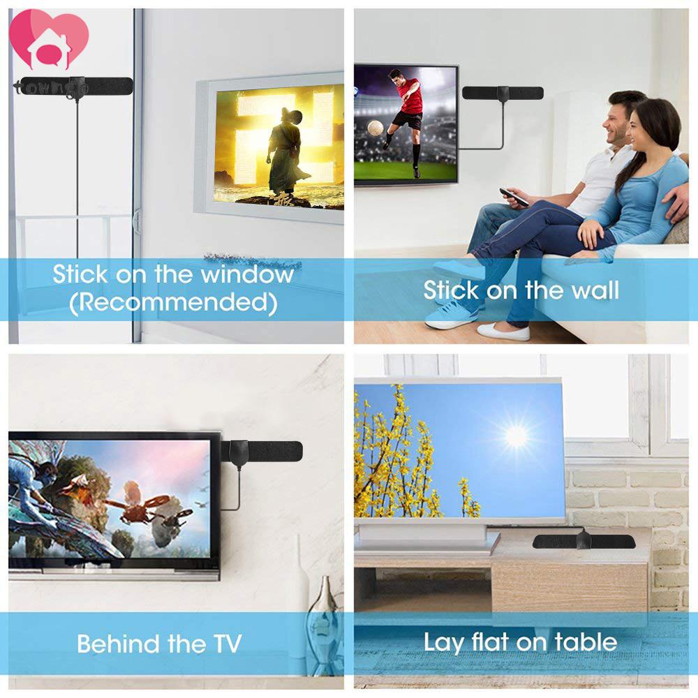 Ăng Ten Kỹ Thuật Số Trong Nhà 980 Dặm 1080P HD Skywire 4K Và Phụ Kiện