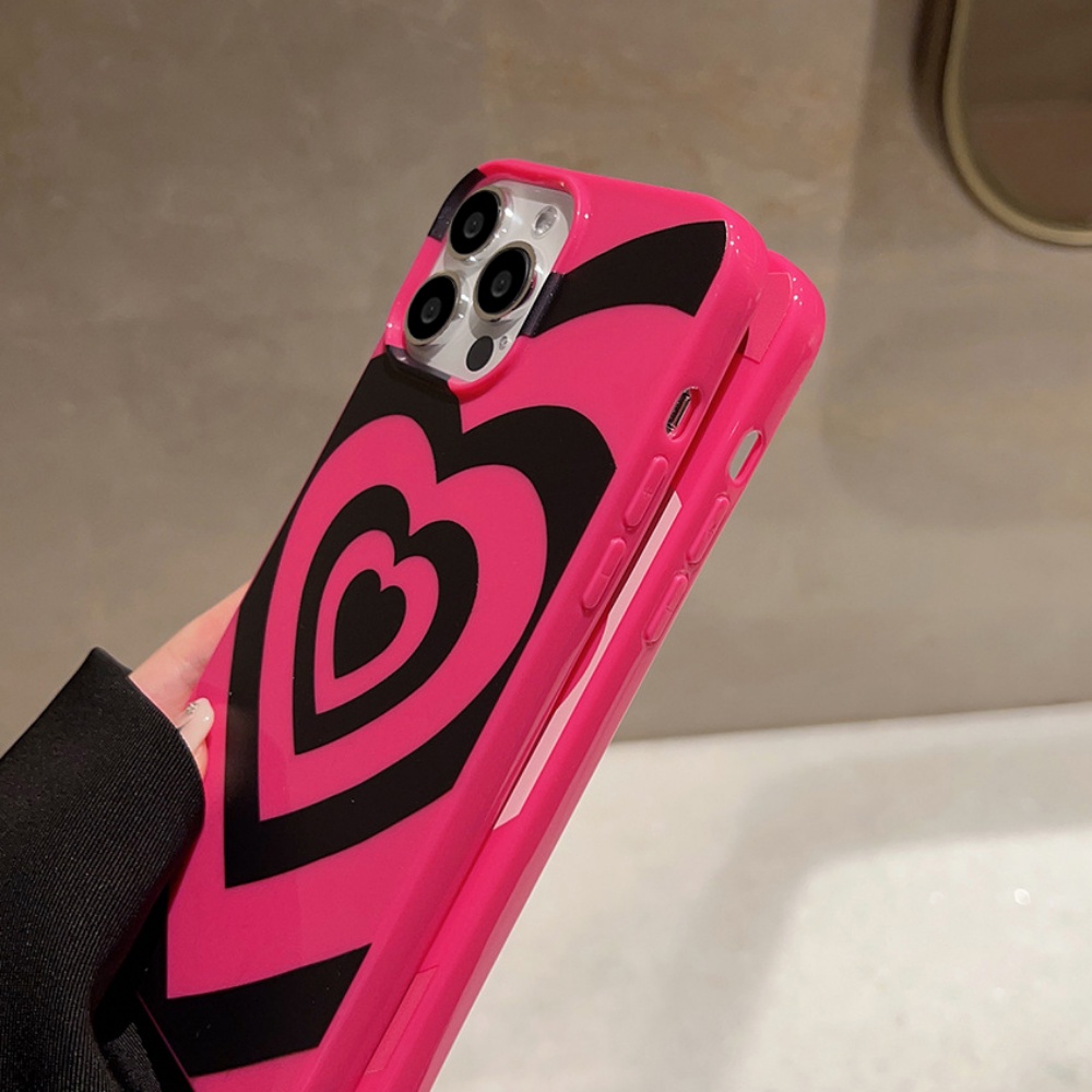 Ốp Điện Thoại TPU Mềm Chống Sốc Màu Hồng Gradient Cho IPhone 14 Pro Max 13 12 11 Pro Max XS XR 7 8 Plus