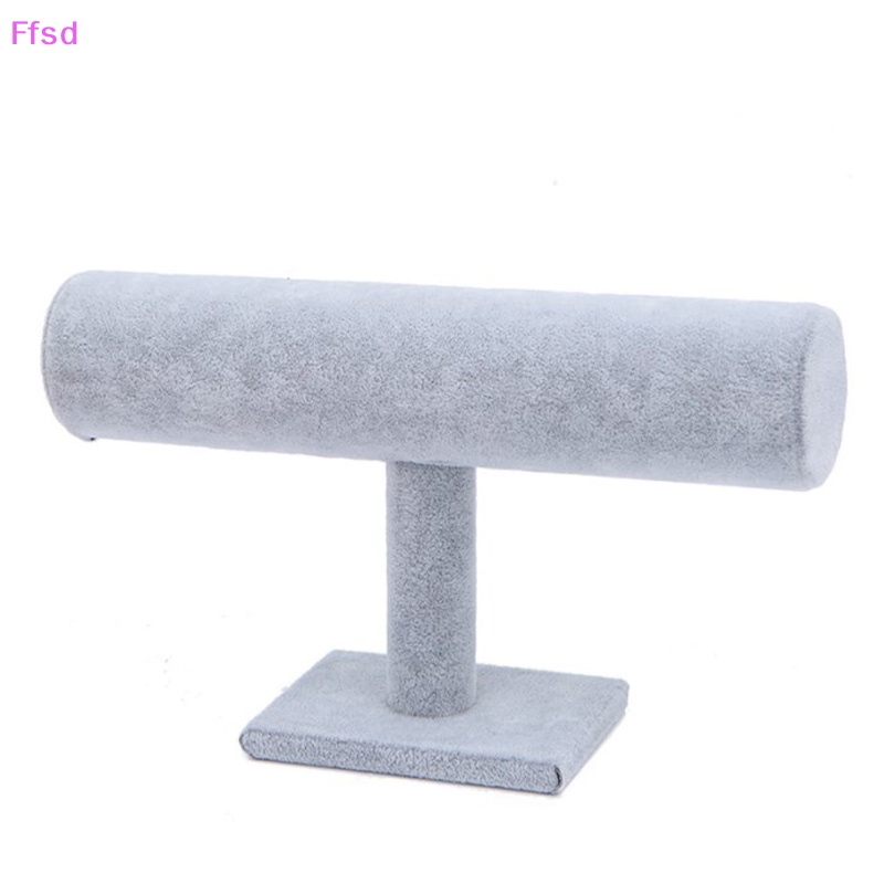 {Ffsd} Giá Đỡ Trưng Bày Trang Sức / Đồng Hồ / Vòng Tay Một Tầng Bằng Nhung Cứng Cáp Chất Lượng Cao * Hàng Bán Chạy