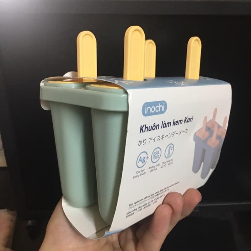 Khay làm kem Inochi chất liệu nhựa PP nguyên sinh cao cấp