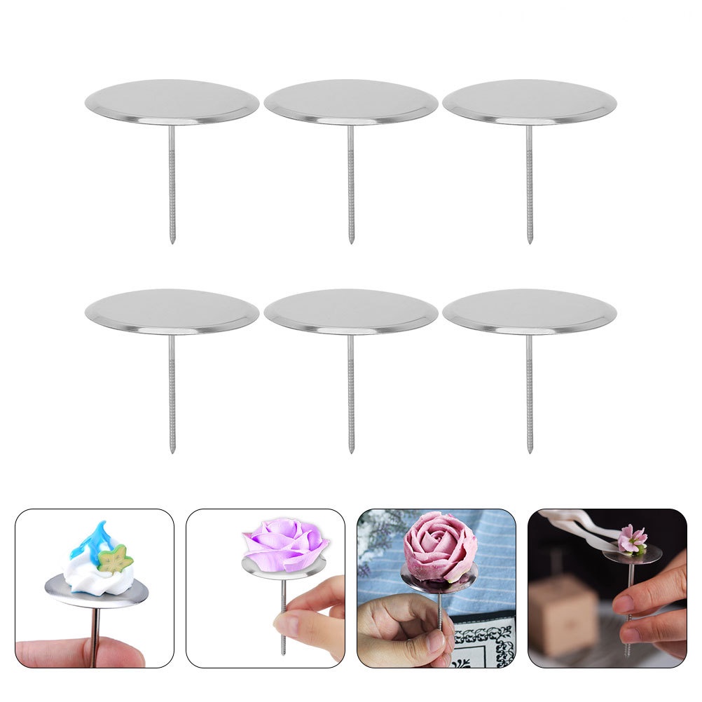 Set 6 Đầu Bắt Bông Kem Bằng Thép Không Gỉ