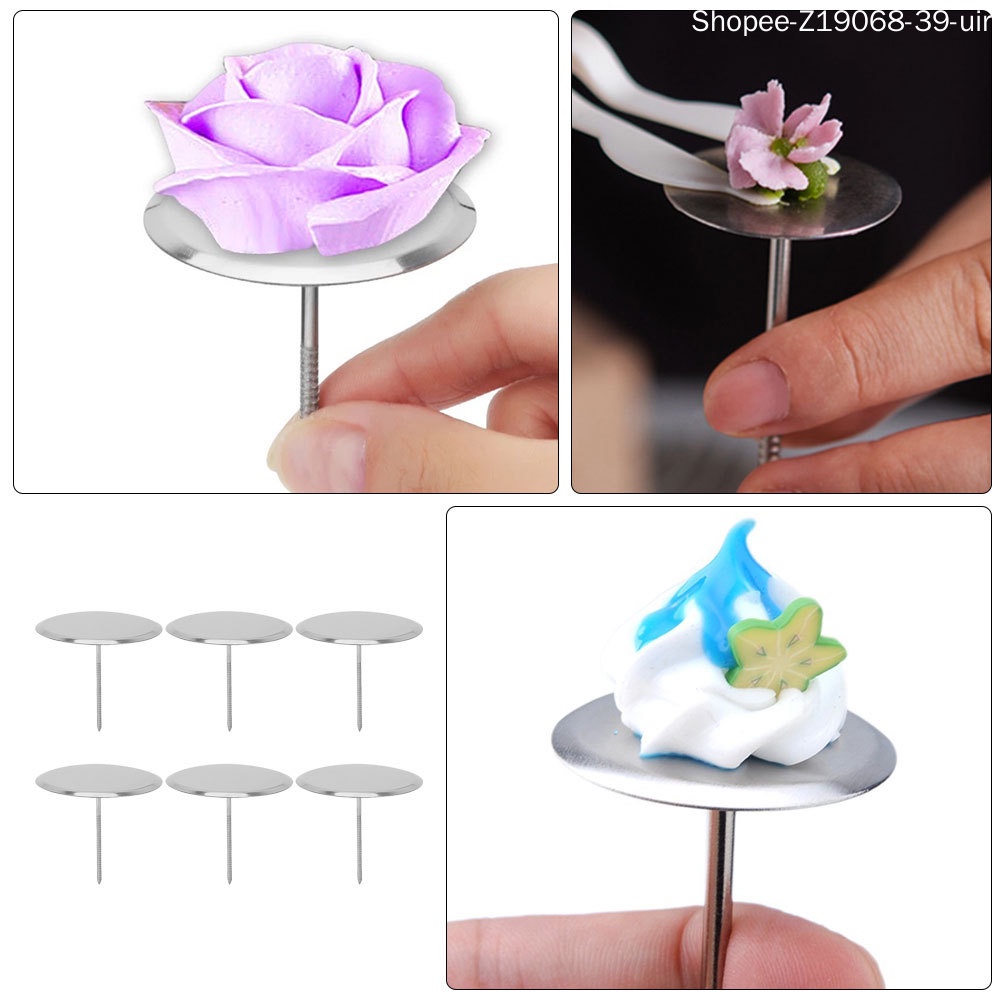 Set 6 Đầu Bắt Bông Kem Bằng Thép Không Gỉ