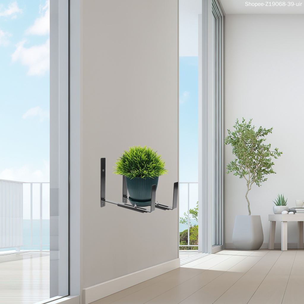 Set 2 Giá Treo Cửa Sổ Bằng Kim Loại Tiện Dụng