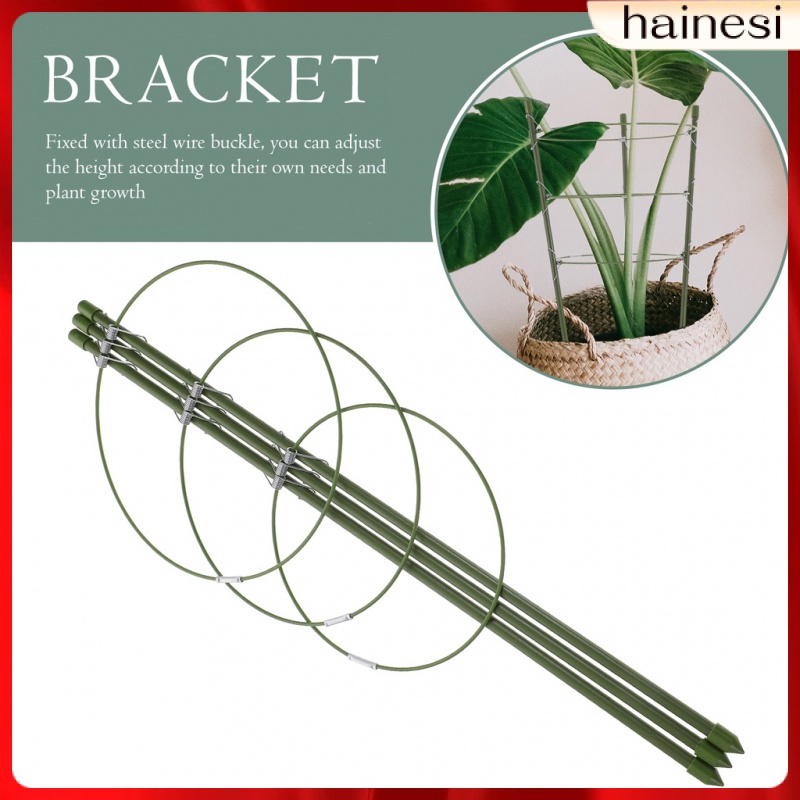 Bộ 3 Khung Giá Đỡ Chậu Cây Leo Bằng Kim Loại Tiện Dụng