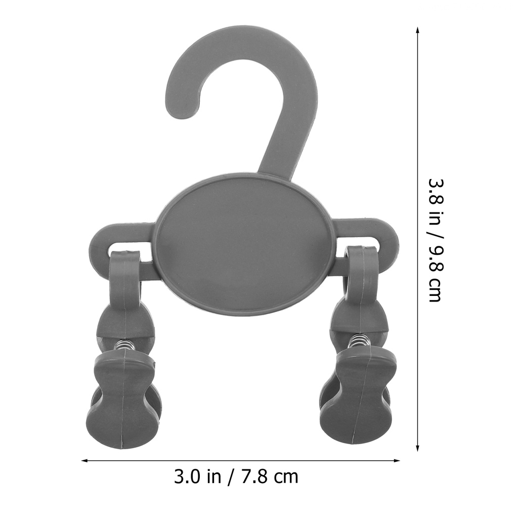 Set 10 Kẹp Nhựa Phơi Giày / Đồ Tráng Miệng Dành Cho Các Bé