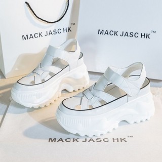 Sandal roman xỏ ngón đế dày phong cách mới cho nữ