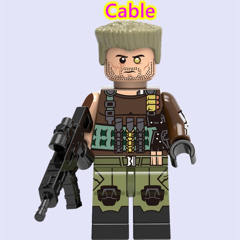 Mô Hình Đồ Chơi Lắp Ráp Nhân Vật X-Men Của Marvel