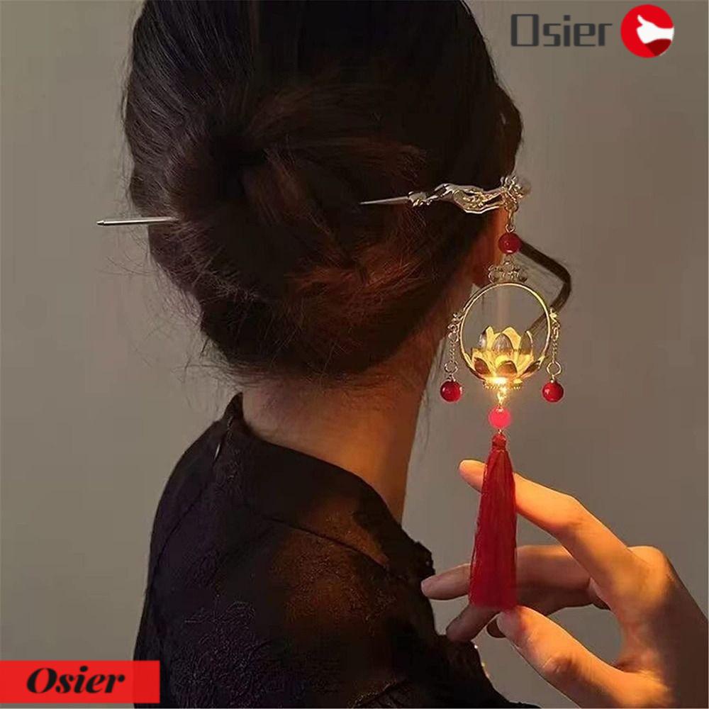 Trâm Cài Tóc Đính Tua Rua Phong Cách Cổ Điển 1 Cái Cho Nữ