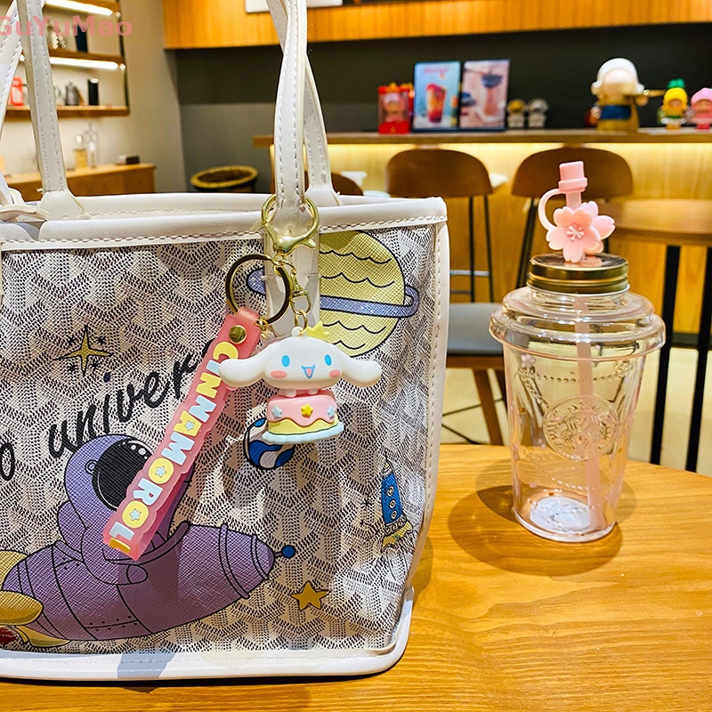 [cxGUYU] Móc Khóa Búp Bê Hoạt Hình Kawaii Bằng Pvc Dễ Thương Dùng Làm Quà Tặng PRTA