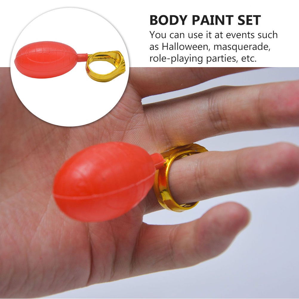 Set 8 Đồ Chơi Bồn Tắm Bằng Nhựa Màu Đỏ Kích Thước 8X3CM Độc Đáo Cho Gia Đình