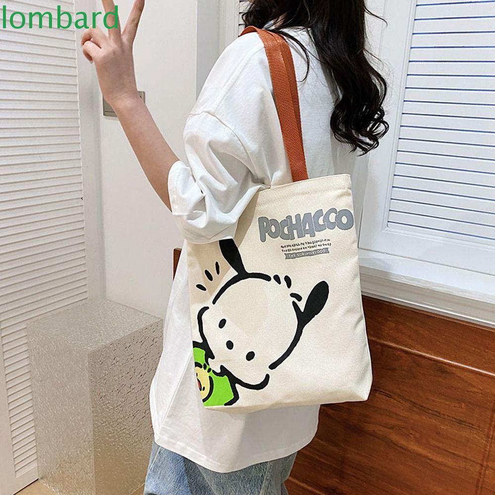 Túi vải Cỡ Lớn In Họa Tiết Hoạt Hình Chú Chó Mommy Thời Trang Đi Biển Cho Nữ