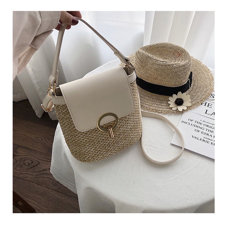 Túi cói Vai Bằng Rơm Thời Trang Sành Điệu Cho Nữ