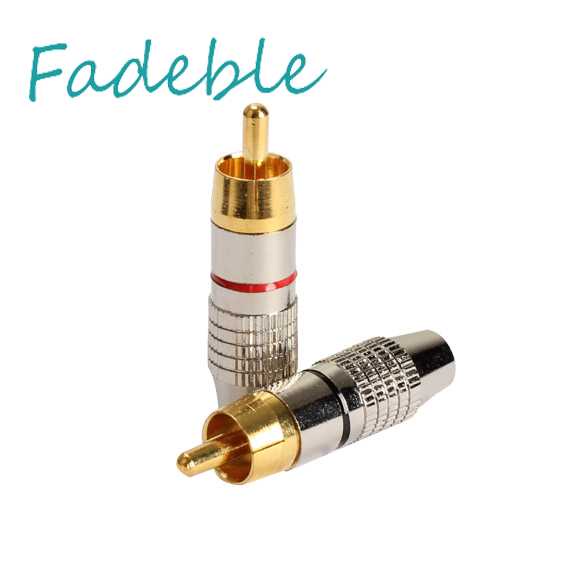 Bộ 4 Đầu Nối Phích Cắm RCA Chất Lượng Cao