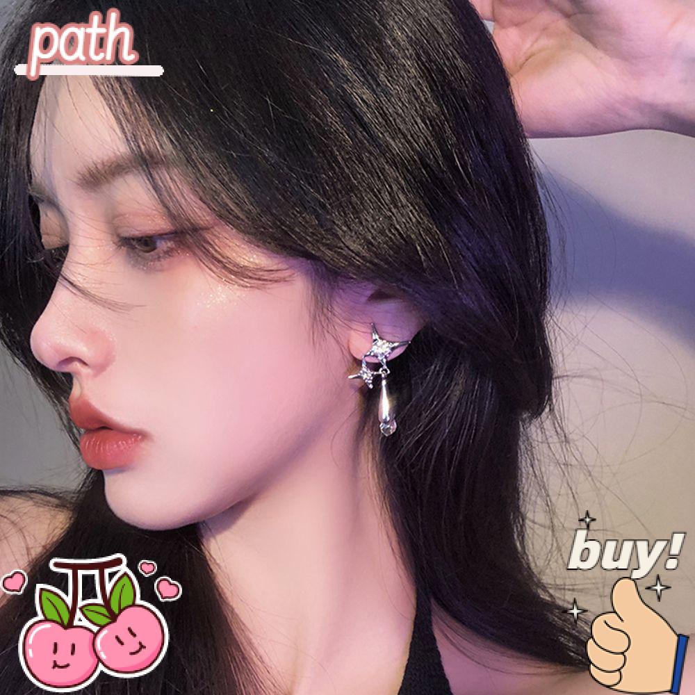 Bông Tai Tua Rua Thời Trang Dành Cho Nữ|Bông Tai Giọt Nước Hình Giọt Nước Thời Trang