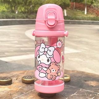 SANRIO Bình Nước 450ML Hình Hello Kitty Dễ Thương