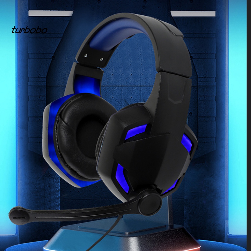 Tai Nghe Chơi Game Có Dây Chống Ồn Hiệu Ứng Ánh Sáng turbobo G2000