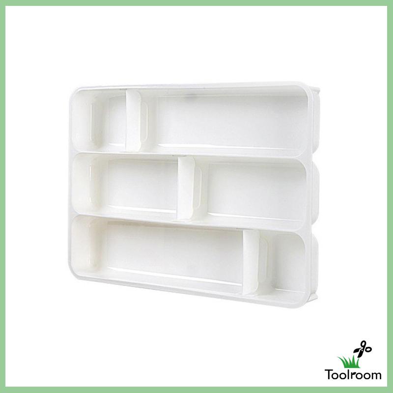 Khay Đựng Dụng Cụ Ăn Uống Chia Ngăn Tiện Dụng Cho Văn Phòng