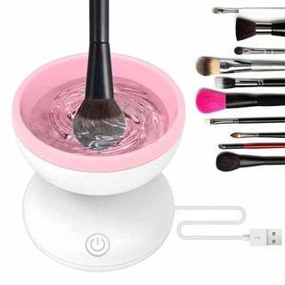 New Electric Makeup Brush Cleaner Machine Fit for All Size Brushes Automatic Spinner Machine