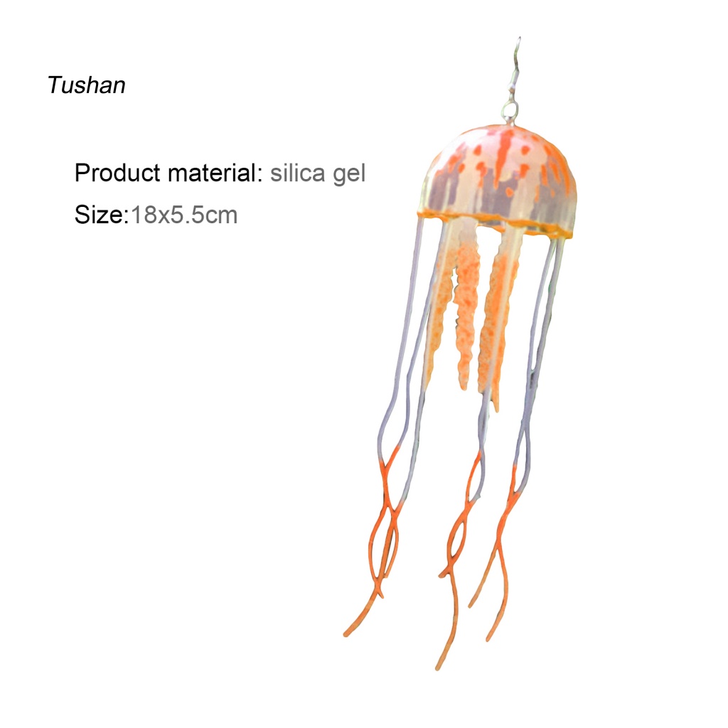 [Ts] 1 Đôi Bông Tai Dài Tua Rua Hình Sứa Màu Sắc Tươi Sáng Thời Trang Kỳ Nghỉ Cho Nữ