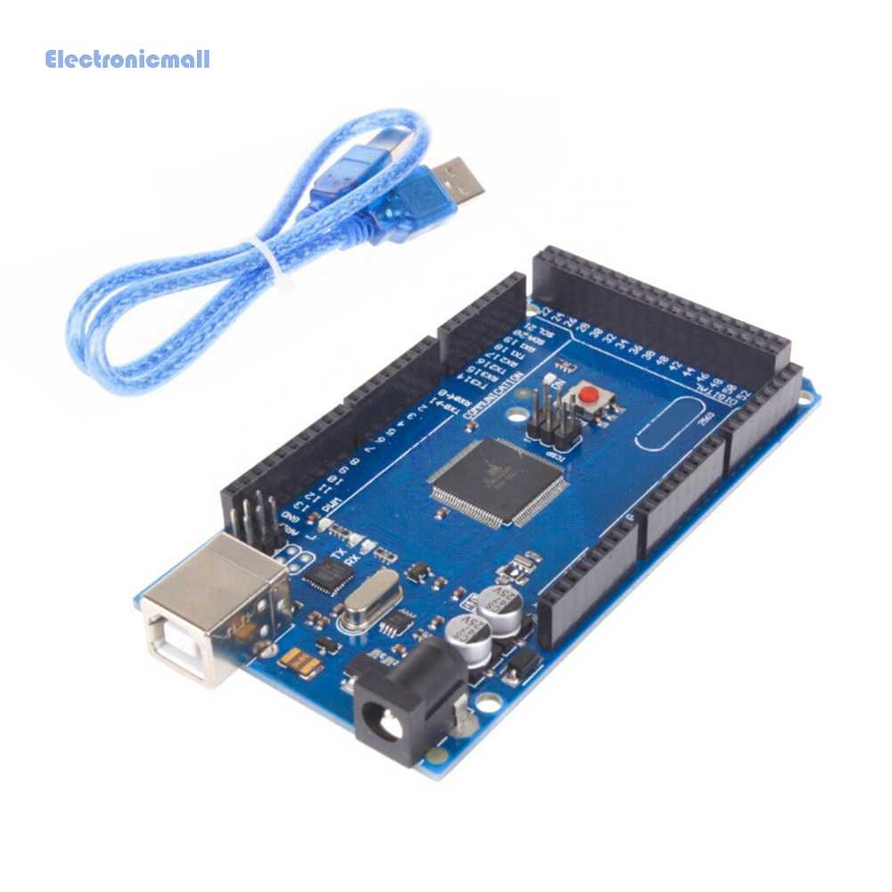 Bảng Mạch Điều Khiển Chính Mega2560 R3 ElectronicMall01.vn Kèm Cáp USB