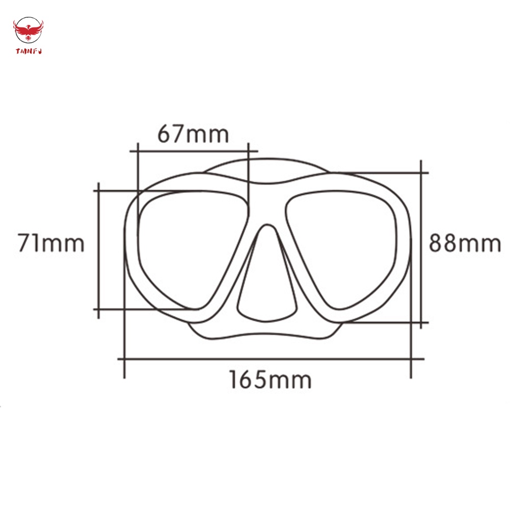 Kính Bơi Khung Lớn Có Thể Điều Chỉnh Dành Cho Hồ Bơi