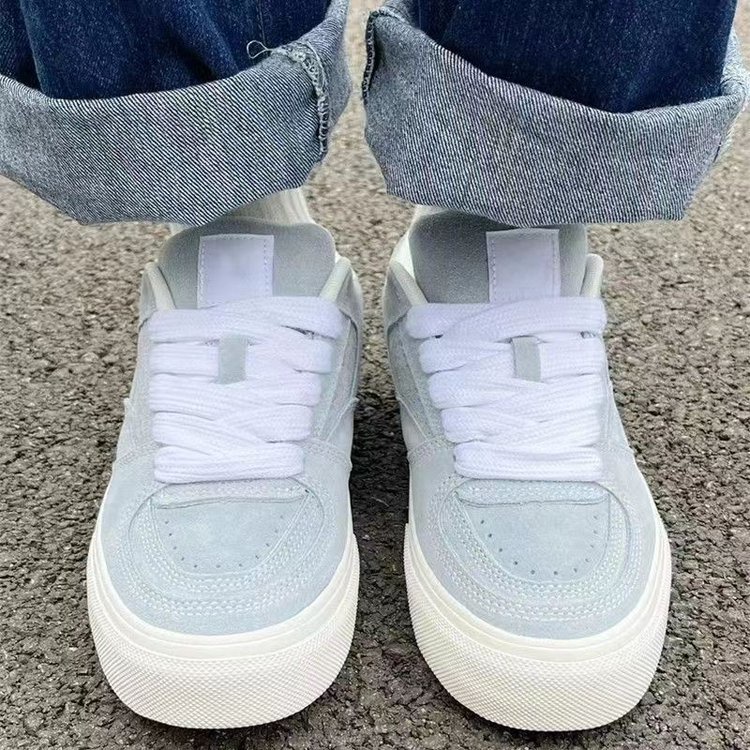 Giày Thể Thao Vải Bạt Thời Trang Nhật Bản Cho Nữ