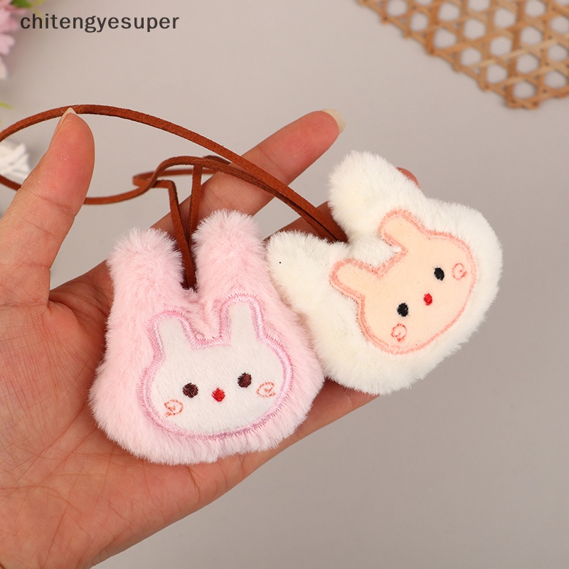 Móc Khóa Thỏ Nhồi Bông Dễ Thương Dành Cho Túi Xách CGS