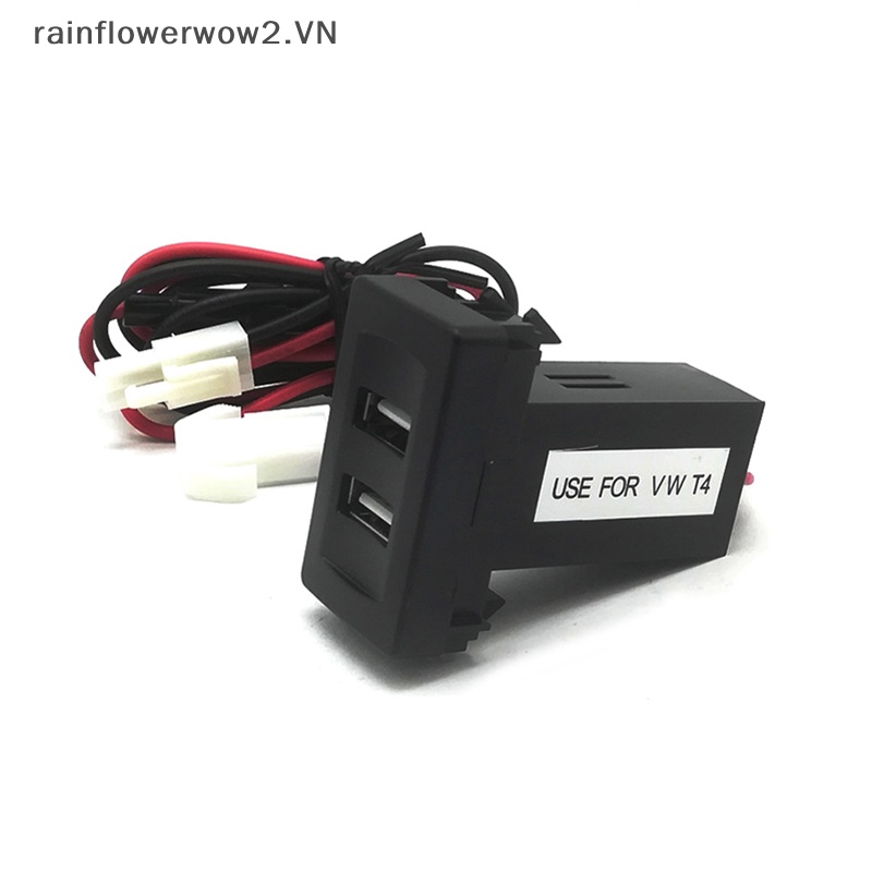 Ổ Cắm Chuyển Đổi Hai Cổng USB 2.1A Tích Hợp Đèn Cho Xe Hơi VW Transport T4