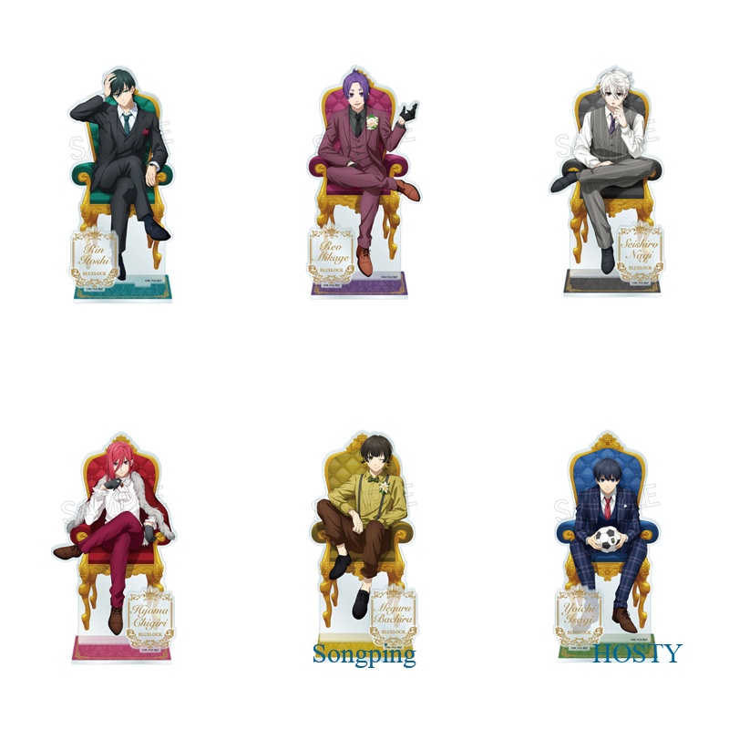 Mô Hình Nhân Vật Isagi Yoichi Bachira Chigiri Hoạt Hình Anime Đứng