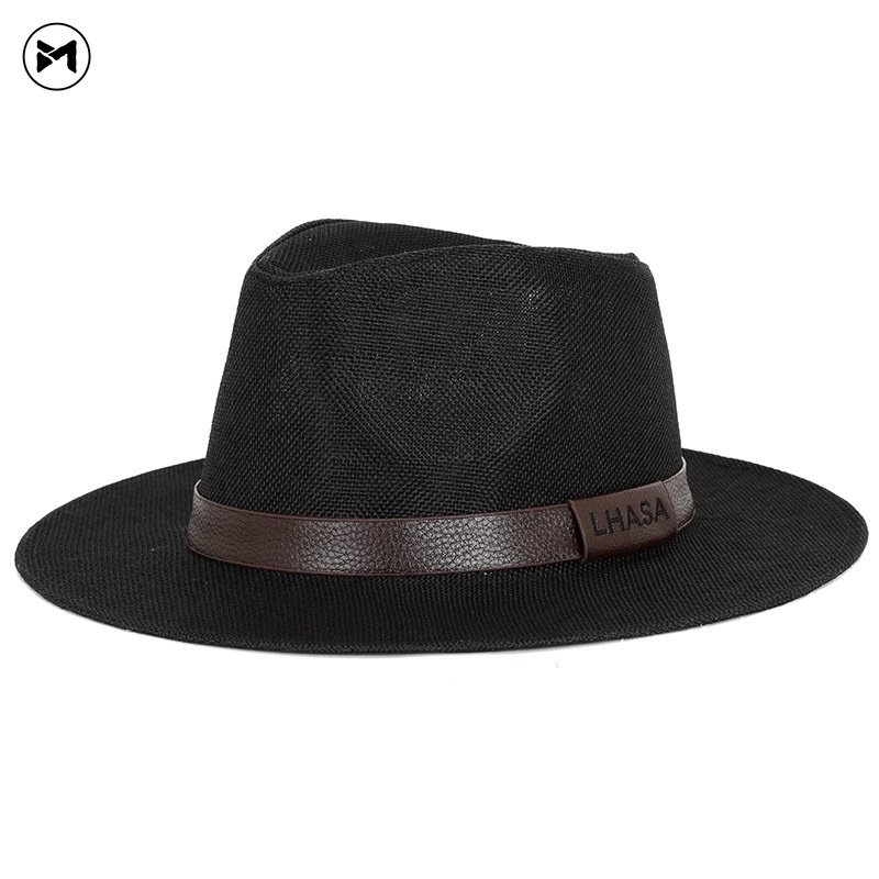 Nón Panama Chống Nắng Viền Phẳng Thời Trang Anh Quốc Mới 2023 Cho Nam