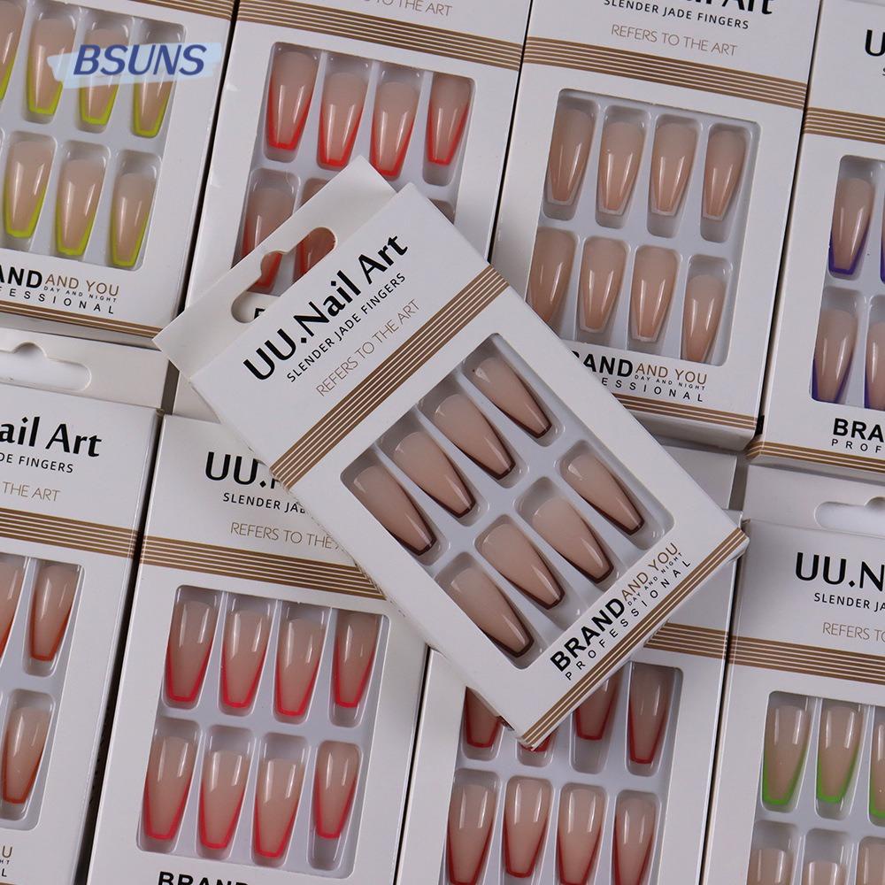 Set 24 Móng Tay Giả Có Thể Tháo Rời