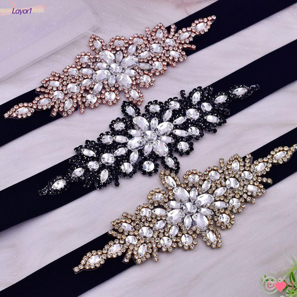 Layor1 Thắt Lưng Mảnh Vừa Vặn Thiết Kế Sang Trọng Cho Cô Dâu Trong Ngày Cưới