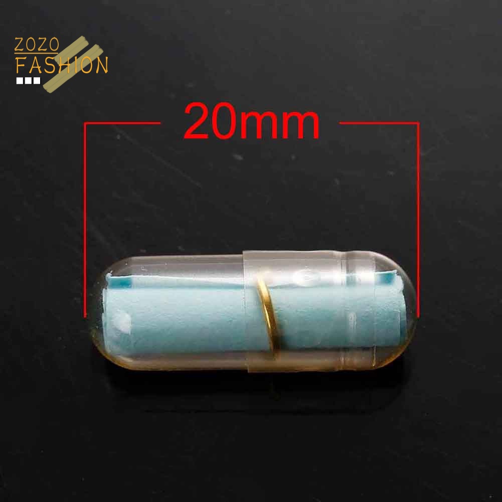 Bộ 25 Lọ Điều Ước Trong Suốt Họa Tiết Viên Thuốc Độc Đáo