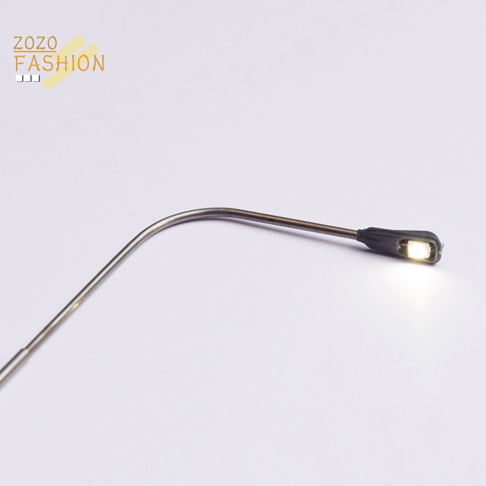 Bộ 10 Mô Hình Đèn Đường LED Dùng Trang Trí Tiểu Cảnh