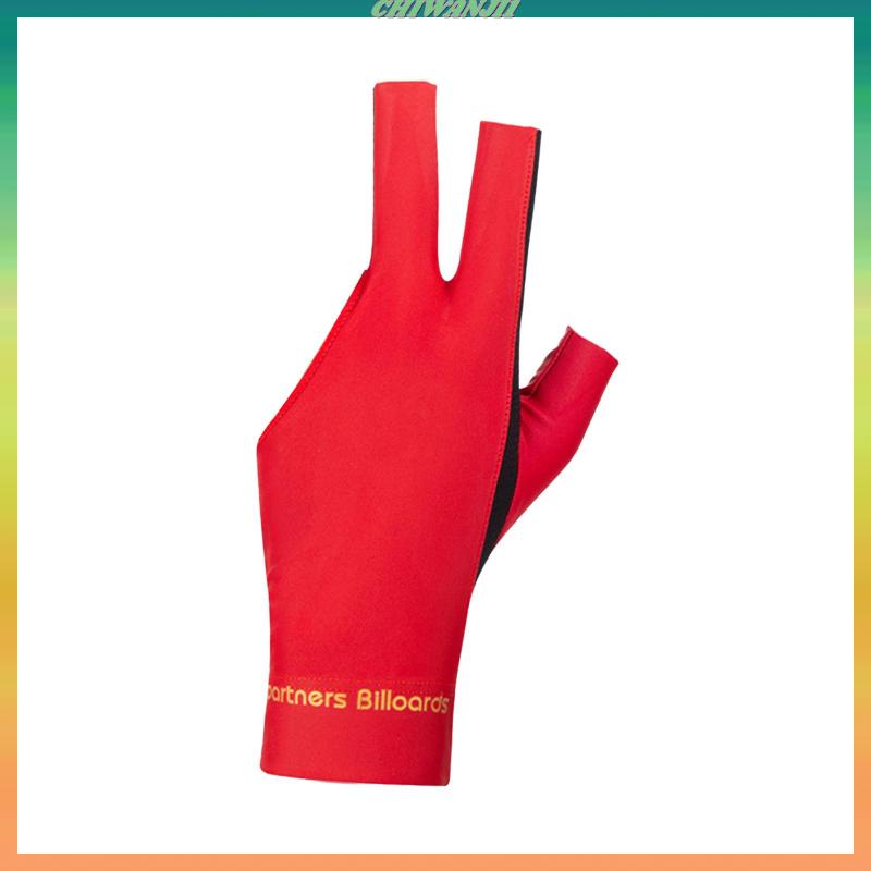 Găng Tay Trái Chơi Bida 3 Ngón Chống Trượt Thoáng Khí