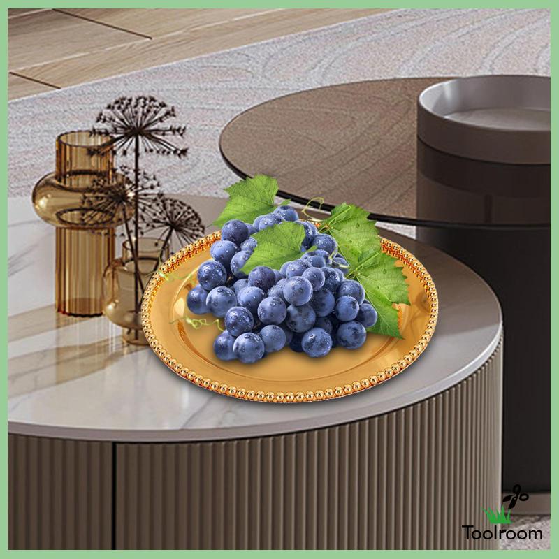 Đĩa Kim Loại Chống Rỉ Sét Chuyên Dụng Cho Phục Vụ Salad / Nhà Hàng / Tiệc Cưới